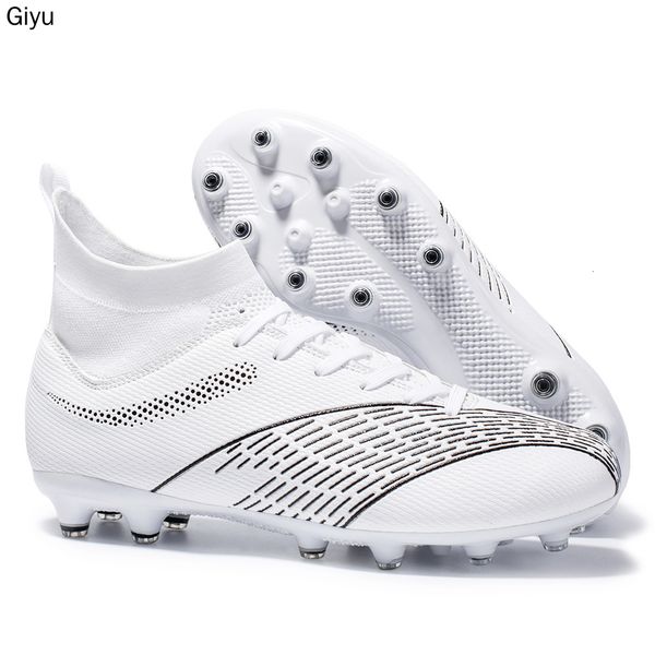 dress shoes high ankle football boots soccer cleats fg futsal breathable turf large size training sneakers 221125, Black
dress shoes high ankle football boots soccer cleats fg futsal breathable turf large size training sneakers 221125, Black