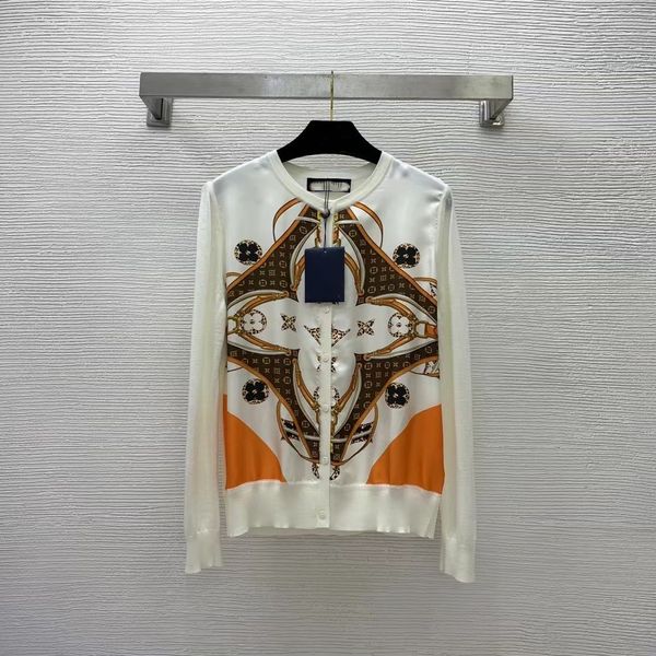 2023 new spring milan runway sweaters o neck long sleeve women's high end jacquard cardigan designer clothing 1125-3, White;black
2023 new spring milan runway sweaters o neck long sleeve women's high end jacquard cardigan designer clothing 1125-3, White;black