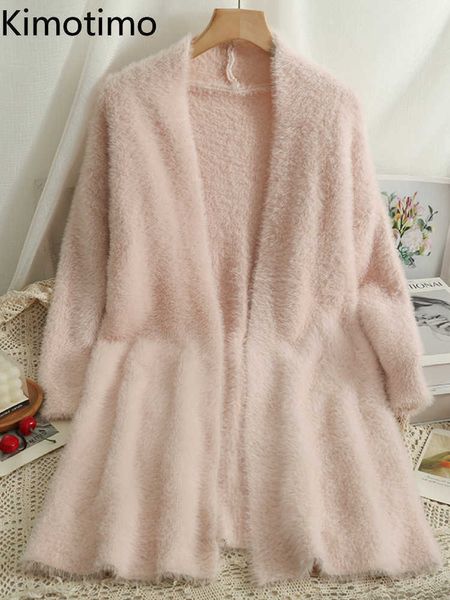 women's sweaters kimotimo women plush sweater vest 2022 autumn winter long sleeve lazy knitted jacket korean loose mid length keyless v, White;black
women's sweaters kimotimo women plush sweater vest 2022 autumn winter long sleeve lazy knitted jacket korean loose mid length keyless v, White;black