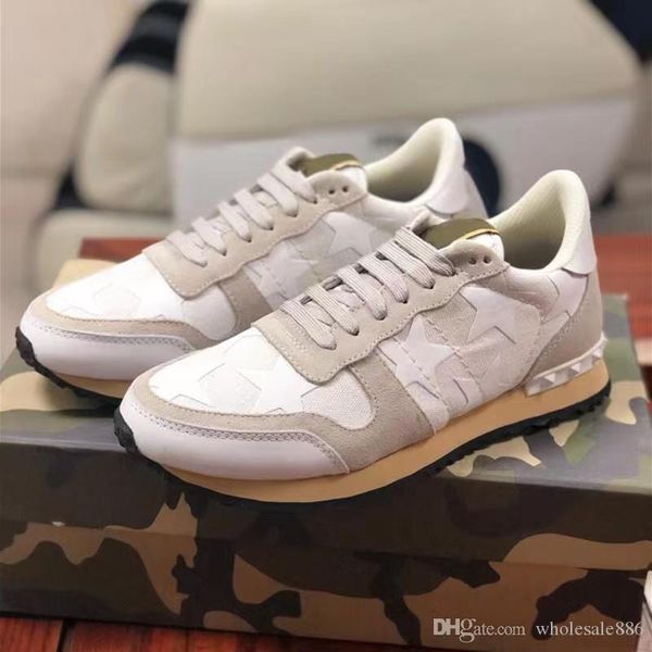 new famous brand rivets camouflage casual shoes for fashion men and women genuine leather sneakers, Black
new famous brand rivets camouflage casual shoes for fashion men and women genuine leather sneakers, Black