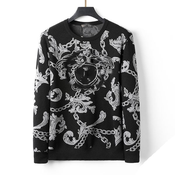 men sweatshirt knitted designer sweaters women loose oversized jumpers luxury fashion casual autumn winter warm hoodie sweater embroidered l, White;black
men sweatshirt knitted designer sweaters women loose oversized jumpers luxury fashion casual autumn winter warm hoodie sweater embroidered l, White;black