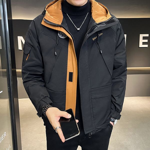 men's jackets arrival men autumn and winter cotton keep warm jackets fashion korean harajuku men's casual outerwear coats 221125, Black;brown
men's jackets arrival men autumn and winter cotton keep warm jackets fashion korean harajuku men's casual outerwear coats 221125, Black;brown