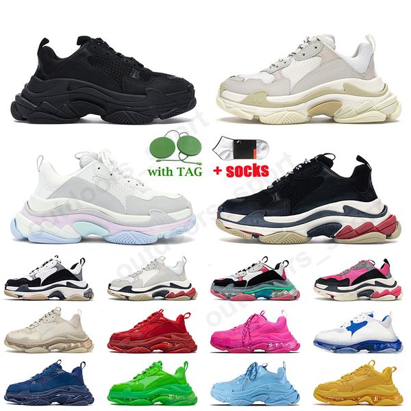 men women triple s designer shoes platform triples sneakers luxury fashion oversized casual shoe white black clear sole with socks outdoor t
men women triple s designer shoes platform triples sneakers luxury fashion oversized casual shoe white black clear sole with socks outdoor t