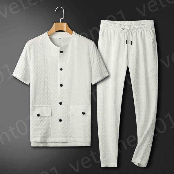 branded womens two piece pants high end fabric pocket trim shirts high waist long leg pants tracksuits academy style luxury designer clothin, White
branded womens two piece pants high end fabric pocket trim shirts high waist long leg pants tracksuits academy style luxury designer clothin, White