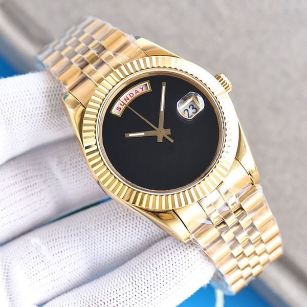 mens watch automatic mechanical watches 41mm sapphire business wristwatches waterproof super luminous needle 904l stainless steel, Slivery;golden
mens watch automatic mechanical watches 41mm sapphire business wristwatches waterproof super luminous needle 904l stainless steel, Slivery;golden