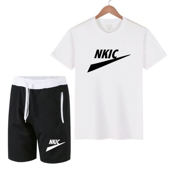 Summer Men's Short Sets Tracksuits Fashion Patchwork T-shirts Shorts Brand LOGO Print Black Tracksuit Men Plus Size Sportswear Casual Sweat Suits, Dark grey
Summer Men's Short Sets Tracksuits Fashion Patchwork T-shirts Shorts Brand LOGO Print Black Tracksuit Men Plus Size Sportswear Casual Sweat Suits, Dark grey
