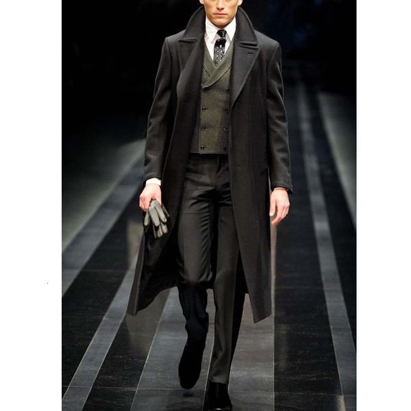 men's wool blends men's clothing woolen long jacket coats wool blends spring and autumn coat midlong trench classic solid thickeni, Black
men's wool blends men's clothing woolen long jacket coats wool blends spring and autumn coat midlong trench classic solid thickeni, Black