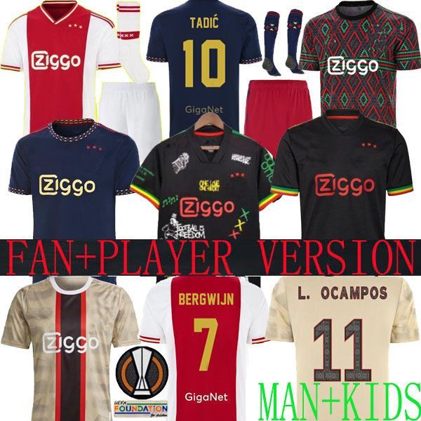 21 22 23 tadic aj soccer jerseys bergwijn 7 2022 football shirt home .ocampos 11 blind haller neres special kids kit third pre training uni, Black;yellow
21 22 23 tadic aj soccer jerseys bergwijn 7 2022 football shirt home .ocampos 11 blind haller neres special kids kit third pre training uni, Black;yellow