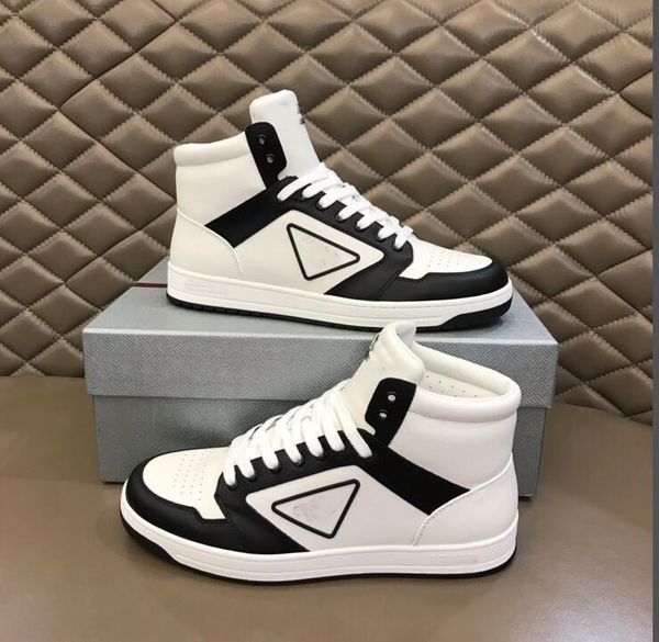 perfect high-sneakers shoes men casual walking rubber sole men's sports fabric patent leather outdoor high sneaker trainers with box eu, Black
perfect high-sneakers shoes men casual walking rubber sole men's sports fabric patent leather outdoor high sneaker trainers with box eu, Black