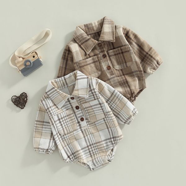 rompers -06-10 lioraitiin 0-24m infant baby boy romper buttons lapel long sleeve vintage plaid pattern jumpsuit with pockets 221125, Blue
rompers -06-10 lioraitiin 0-24m infant baby boy romper buttons lapel long sleeve vintage plaid pattern jumpsuit with pockets 221125, Blue