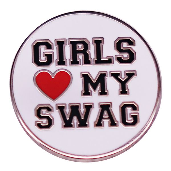girls love my swag cute anime movies games hard enamel pins collect metal cartoon brooch backpack hat bag collar lapel badges, Blue
girls love my swag cute anime movies games hard enamel pins collect metal cartoon brooch backpack hat bag collar lapel badges, Blue