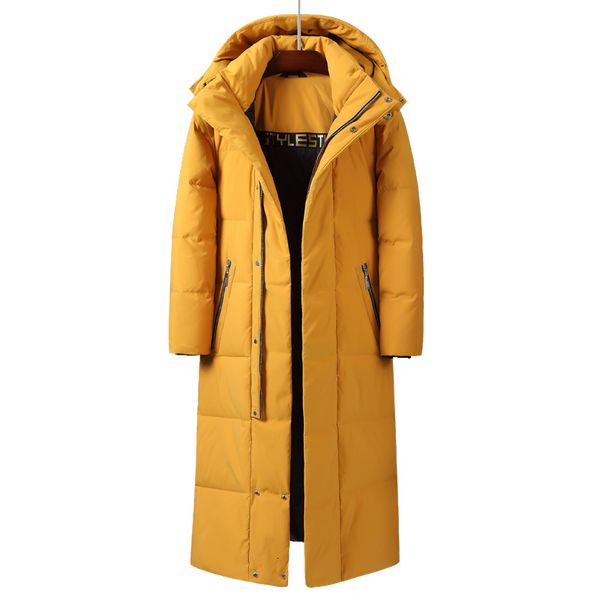 men's down parkas mens women xlong white duck down jackets winter over the knee thicken warm detachable hat male's jackets canada, Black
men's down parkas mens women xlong white duck down jackets winter over the knee thicken warm detachable hat male's jackets canada, Black