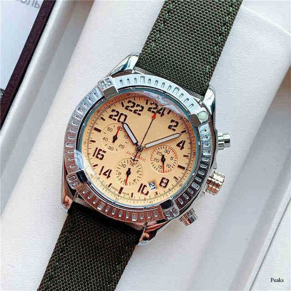 second automatic watch chronograph running fully aaaaa centennial fashion men's six y3nm needle 3lj4, Slivery;brown
second automatic watch chronograph running fully aaaaa centennial fashion men's six y3nm needle 3lj4, Slivery;brown