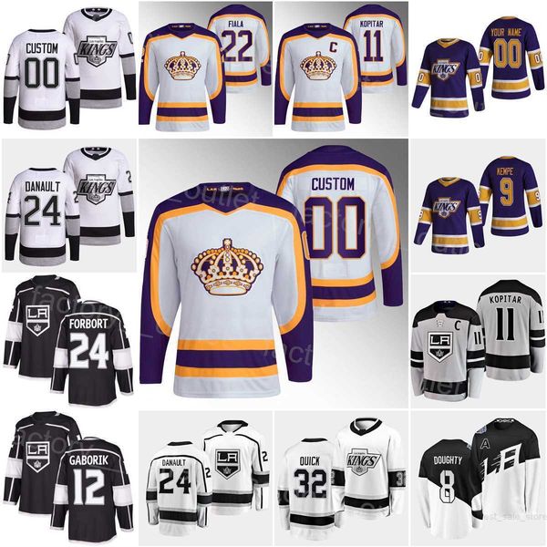 los angeles hockey kings 32 jonathan quick jersey 9 adrian kempe 24 phillip danault 12 trevor moore tobias bjornfot kevin fiala anze kopitar, Black;red
los angeles hockey kings 32 jonathan quick jersey 9 adrian kempe 24 phillip danault 12 trevor moore tobias bjornfot kevin fiala anze kopitar, Black;red