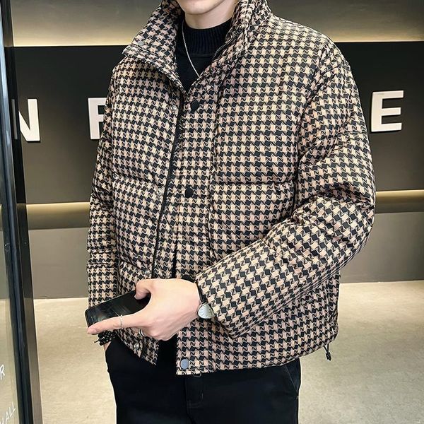 men's down parkas arrival men winter keep warm lightweight down jackets fashion plaid korean harajuku casual down coats brand clothes 2, Black
men's down parkas arrival men winter keep warm lightweight down jackets fashion plaid korean harajuku casual down coats brand clothes 2, Black