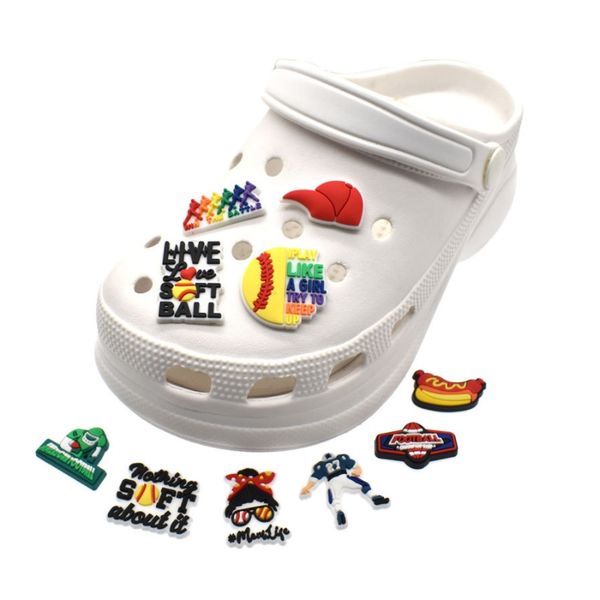 world cup charms shoe pvc cartoon croc decoration buckle accessories clog pins charm buttons football sports buckles, White;pink
world cup charms shoe pvc cartoon croc decoration buckle accessories clog pins charm buttons football sports buckles, White;pink