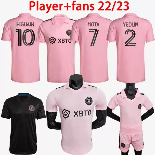 player and fans version 2022 2023 mls inter miami socer jerseys boys sets mota yedlin home pink 23 beckham higuain matuidi cf pizarro footba, Black;yellow
player and fans version 2022 2023 mls inter miami socer jerseys boys sets mota yedlin home pink 23 beckham higuain matuidi cf pizarro footba, Black;yellow