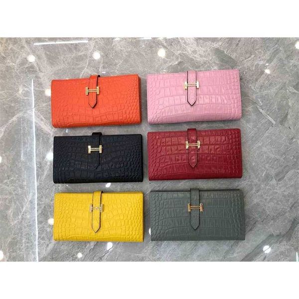 crocodile leather women's long wallet new cowhide two fold multi card slot versatile wallet, Red;black
crocodile leather women's long wallet new cowhide two fold multi card slot versatile wallet, Red;black
