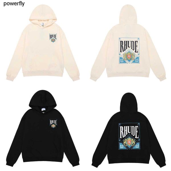 men's hoodies sweatshirts rhude designer poker card print hoodie sweater men women fashion streetwear hoodie, Black
men's hoodies sweatshirts rhude designer poker card print hoodie sweater men women fashion streetwear hoodie, Black