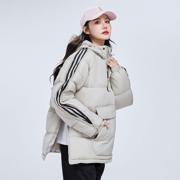 women's hooded down jacket new winter warm and cold fashion jacket loose casual coat, Black
women's hooded down jacket new winter warm and cold fashion jacket loose casual coat, Black