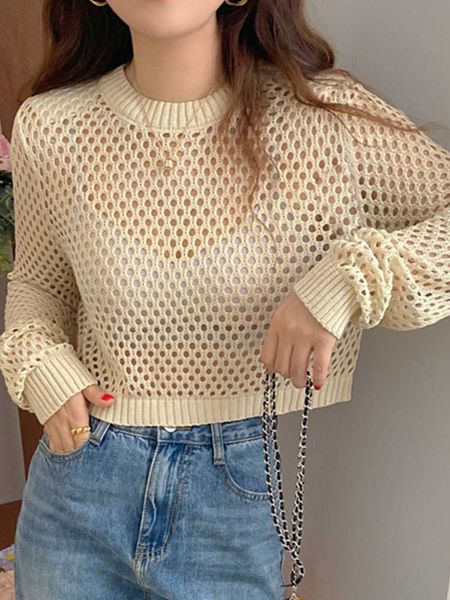 women's sweaters women sweaters autumn korean chic retro casual elegant solid color hollow loose long sleeves sweaters summer 2022 new, White;black
women's sweaters women sweaters autumn korean chic retro casual elegant solid color hollow loose long sleeves sweaters summer 2022 new, White;black