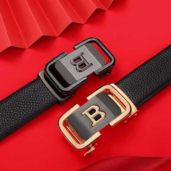 mens belt designer brand letter b automatic buckle luxury fashion versatile jeans belt, Black;brown
mens belt designer brand letter b automatic buckle luxury fashion versatile jeans belt, Black;brown