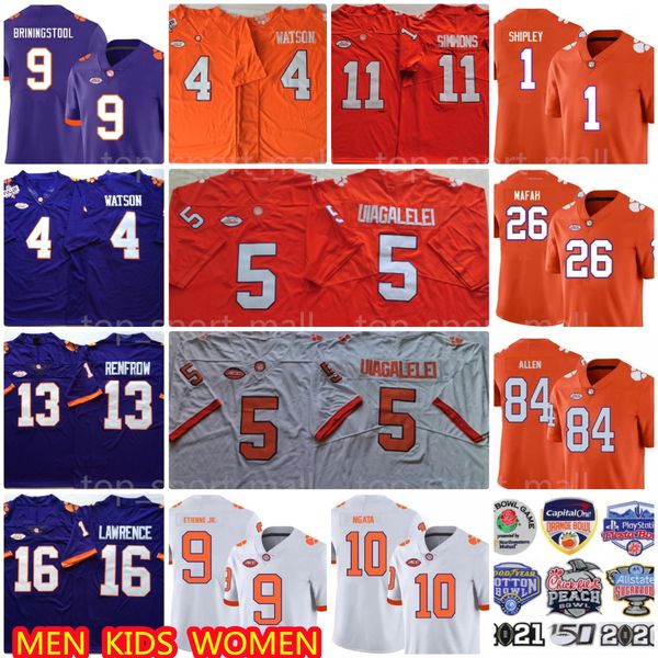 ncaa football clemson tigers 5 dj uiagalelei jersey will shipley phil mafah antonio williams joseph ngata davis allen beaux collins deshaun, Black
ncaa football clemson tigers 5 dj uiagalelei jersey will shipley phil mafah antonio williams joseph ngata davis allen beaux collins deshaun, Black