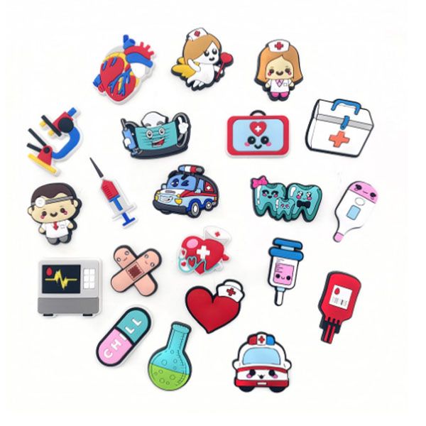 medical supplies pvc shoe charms cute stethoscope syringe shoe buckle decoration fit croc kids x-mas gifts, White;pink
medical supplies pvc shoe charms cute stethoscope syringe shoe buckle decoration fit croc kids x-mas gifts, White;pink