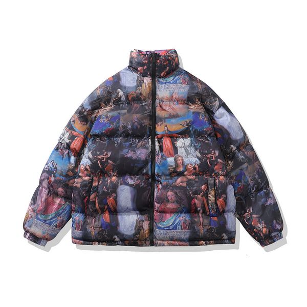men's jackets hip hop harajuku oversize padded jackets coat printed down jacket coat men winter cotton outwear parka front reverse wear, Black;brown
men's jackets hip hop harajuku oversize padded jackets coat printed down jacket coat men winter cotton outwear parka front reverse wear, Black;brown