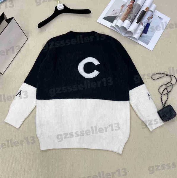 luxury women sweaters fashion brand simple letter logo embroidery designer cardigans black and white stitching crew neck womens sweater clo, White;black
luxury women sweaters fashion brand simple letter logo embroidery designer cardigans black and white stitching crew neck womens sweater clo, White;black