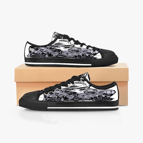 custom shoes classic canvas low cut skateboard casual triple black accept customization uv printing low mens womens sports sneakers breathab
custom shoes classic canvas low cut skateboard casual triple black accept customization uv printing low mens womens sports sneakers breathab