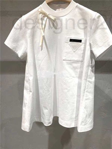 women's t-shirt designer pjia's 2022 spring and summer new bowknot pocket design short sleeved t-shirt cotton loose casual versati, White
women's t-shirt designer pjia's 2022 spring and summer new bowknot pocket design short sleeved t-shirt cotton loose casual versati, White