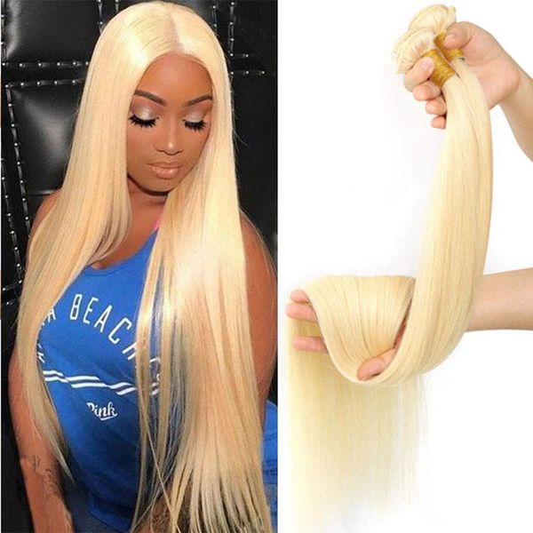 613 blonde brazilian straight human hair weaves full head 3pcs/lot double wefts remy hair extensions, Black
613 blonde brazilian straight human hair weaves full head 3pcs/lot double wefts remy hair extensions, Black