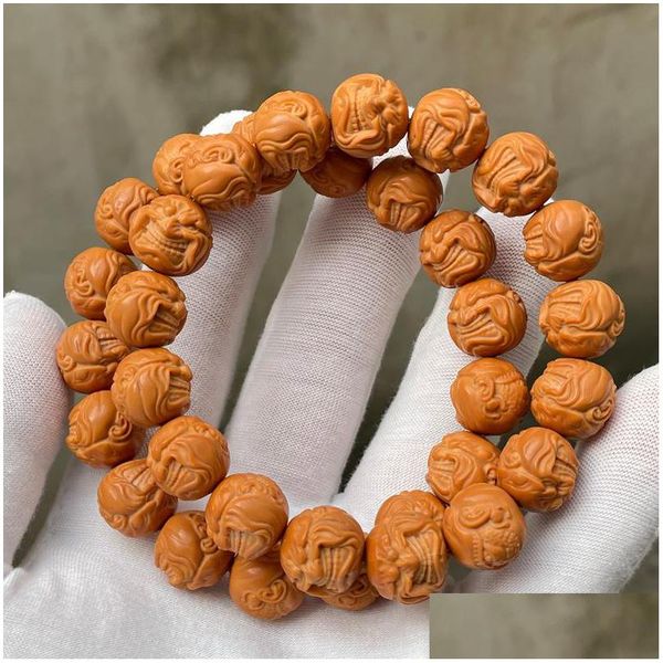 beaded hand carving monkey head strands light bead string small walnut wholesale evil monk arhat hands strings drop d dhgarden dhobn, Black
beaded hand carving monkey head strands light bead string small walnut wholesale evil monk arhat hands strings drop d dhgarden dhobn, Black