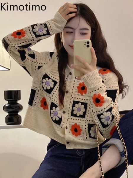 women's sweaters kimotimo hollow jacquard knitted vest women 2022 autumn long sleeves contrast sweater korean chic single breasted kawa, White;black
women's sweaters kimotimo hollow jacquard knitted vest women 2022 autumn long sleeves contrast sweater korean chic single breasted kawa, White;black