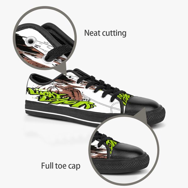 custom shoes classic canvas low cut skateboard casual triple black accept customization uv printing low mens womens sports sneakers breathab
custom shoes classic canvas low cut skateboard casual triple black accept customization uv printing low mens womens sports sneakers breathab