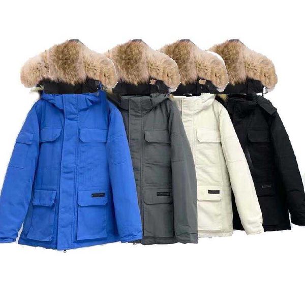 men's jackets winter cotton women's parka coats fashion outdoor windbreakers couples thickened warm coats custom designer clothing, Black
men's jackets winter cotton women's parka coats fashion outdoor windbreakers couples thickened warm coats custom designer clothing, Black