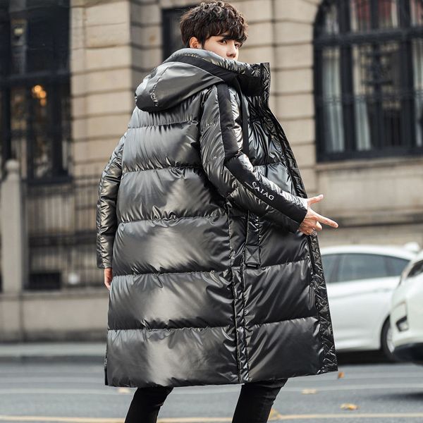 men's down parkas men winter down jacket fashion men white duck down jacket thick warm men clothing extended section jacket warm parka, Black
men's down parkas men winter down jacket fashion men white duck down jacket thick warm men clothing extended section jacket warm parka, Black