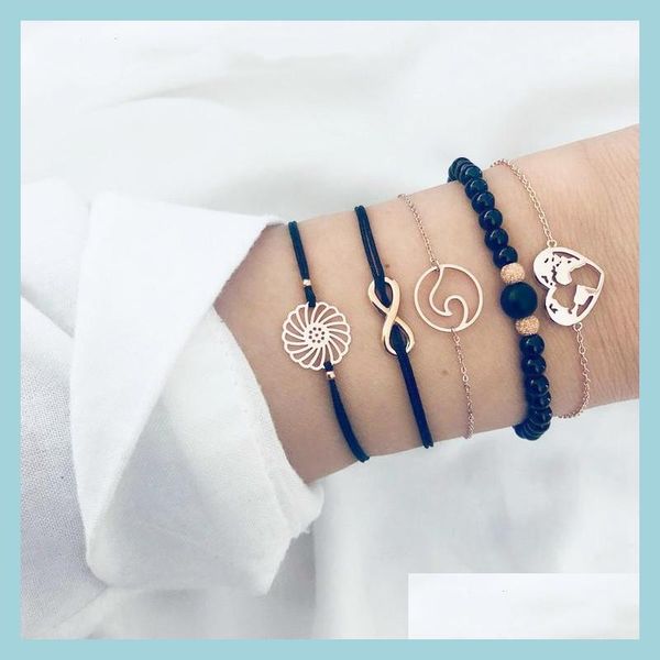 beaded qimoshi 5 pcs layered beaded bracelet set stackable wrap bangle adjustable beads natural stone link chain for women girls dro dhrs5, Black
beaded qimoshi 5 pcs layered beaded bracelet set stackable wrap bangle adjustable beads natural stone link chain for women girls dro dhrs5, Black