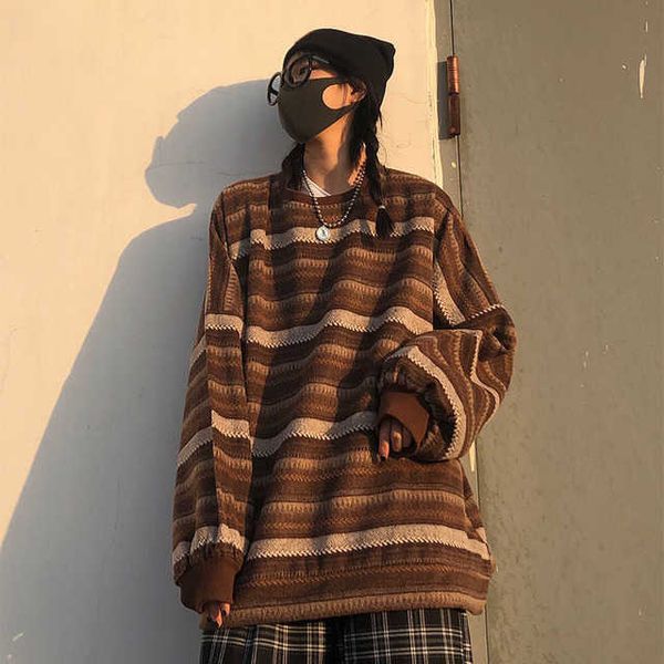 women's sweaters jmprs high street women sweater striped contrasting color sweaters vintage ohals long sleeve sweaters female jumper j2, White;black
women's sweaters jmprs high street women sweater striped contrasting color sweaters vintage ohals long sleeve sweaters female jumper j2, White;black