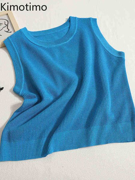 women's sweaters kimotimo solid knitted vest women 2022 summer outerwear o neck sleeveless tshirt korean chic simple inner depth sweate, White;black
women's sweaters kimotimo solid knitted vest women 2022 summer outerwear o neck sleeveless tshirt korean chic simple inner depth sweate, White;black