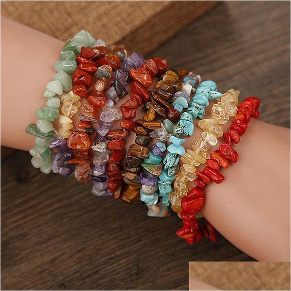 beaded strands natural crystal gravel bracelet bracelets drop delivery jewelry dhgarden dhcjq, Black
beaded strands natural crystal gravel bracelet bracelets drop delivery jewelry dhgarden dhcjq, Black