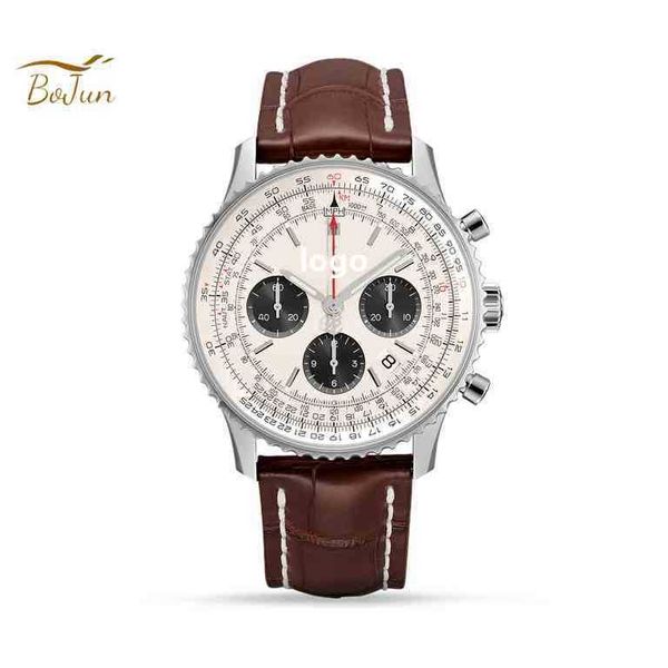 chronograph aaaaa customized luxury panda disc watch bls factory size 43mm eta 7750 movement classic aviation b01, Slivery;brown
chronograph aaaaa customized luxury panda disc watch bls factory size 43mm eta 7750 movement classic aviation b01, Slivery;brown