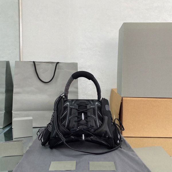hourglass bags sneakerhead medium handbag in black mixed fabric leather designer hour glass bag purse mini wallet small crossbody tote hourg
hourglass bags sneakerhead medium handbag in black mixed fabric leather designer hour glass bag purse mini wallet small crossbody tote hourg