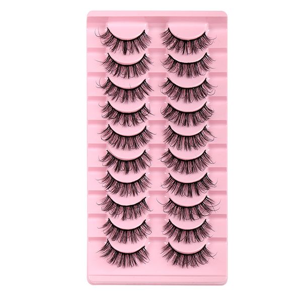 natural thickly curled false eyelashes 10 pairs set soft & vivid handmade reusable multilayer mink fake lashes extensions makeup accessory f
natural thickly curled false eyelashes 10 pairs set soft & vivid handmade reusable multilayer mink fake lashes extensions makeup accessory f
