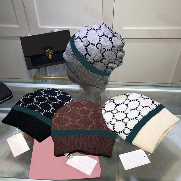 classic stripe beanies man women knit wool hat 4 colors letters jacquard couple beanies luxury warm cap
classic stripe beanies man women knit wool hat 4 colors letters jacquard couple beanies luxury warm cap
