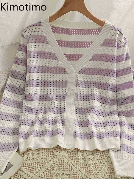 women's sweaters kimotimo hollow out striped knitted vest 2022 new slim thin long sleeve sweater korean chic casual all match vhals ves, White;black
women's sweaters kimotimo hollow out striped knitted vest 2022 new slim thin long sleeve sweater korean chic casual all match vhals ves, White;black