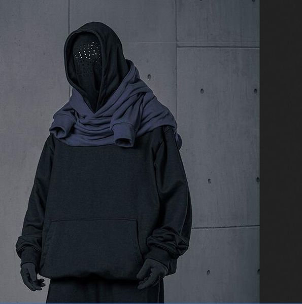 autumn vacation two folded wear spell back-to-back hoodie men's loose casual jumper, Black
autumn vacation two folded wear spell back-to-back hoodie men's loose casual jumper, Black