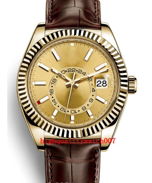 new version men's watches 42mm champagne dial 326328 326325 326135 326138 automatic 2813 mechanical leather strap bands fashion mens wa, Slivery;brown
new version men's watches 42mm champagne dial 326328 326325 326135 326138 automatic 2813 mechanical leather strap bands fashion mens wa, Slivery;brown