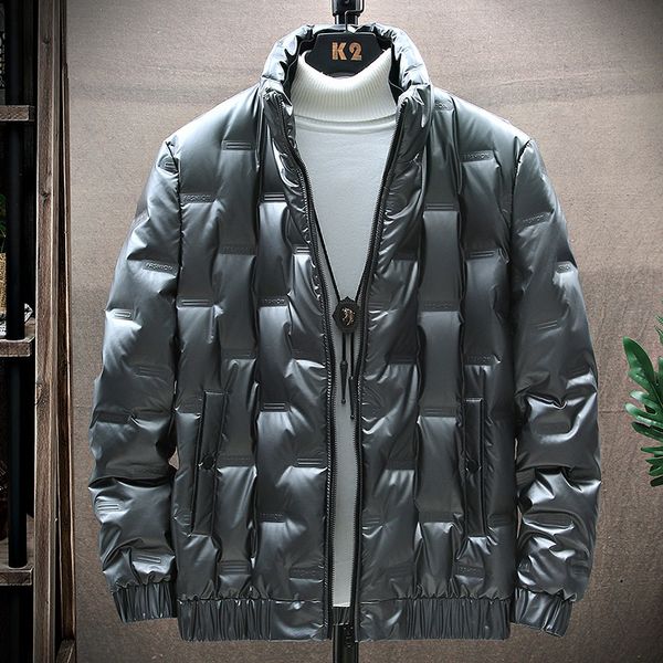 men's down parkas men's down jacket trend handsome thickened winter men's coat short lightweight jacket 221124, Black
men's down parkas men's down jacket trend handsome thickened winter men's coat short lightweight jacket 221124, Black